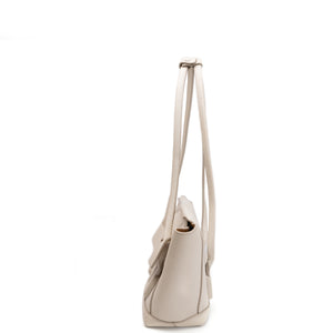 BOTTEGA VENETA ARCO BAG CALFSKIN WHITE GHW