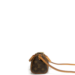 LOUIS VUITTON NANO SPEEDY MONOGRAM CANVAS
