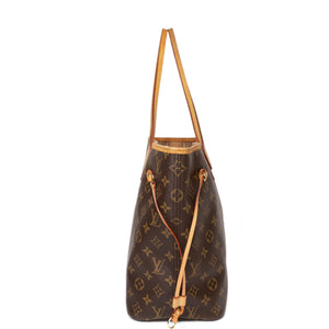 LOUIS VUITTON NEVERFULL MM MONOGRAM CANVAS GHW