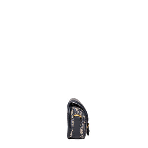 CHRISTIAN DIOR EAST-WEAT BOBBY BAG BLUE DIOR OBLIQUE JACQUARD