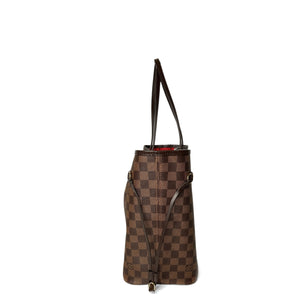 LOUIS VUITTON NEVERFULL MM DAMIER EBENE GHW