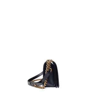 CHANEL LE BOY MEDIUM LAMB SKIN BLACK GHW
