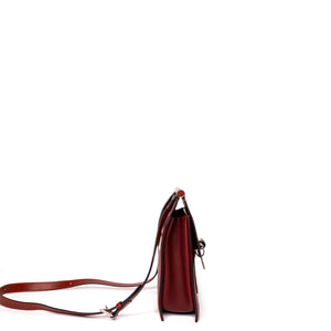 HERMES SACABAR 24 BAG EPSOM / SWIFT SIENNNE / CUIVRE SHW STAMP D