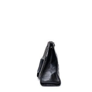 SAINT LAURENT MEDIUM SHOPPING TOTE BLACK SHW