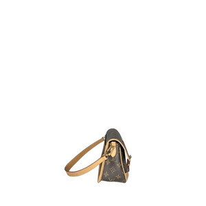 LOUIS VUITTON DIANE MONOGRAM CANVAS BAG WITH JACQUARD STRAP