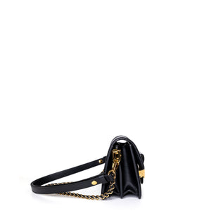 LOUIS VUITTON MINI DAUPHINE BLACK EPI LEATHER GHW