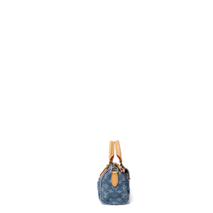 LOUIS VUITTON NANO SPEEDY DENIM