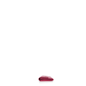 CHANEL CAMELLIA PINK LARGE FLAP WALLET