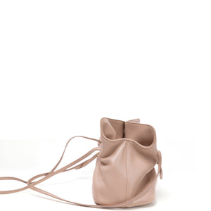 PRADA DADA SMALL NAPPA LEATHER BAG IVORY LAMBSKIN LEATHER GHW