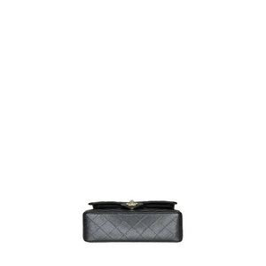 CHANEL SMALL CLASSIC FLAP CAVIAR LEATHER GHW