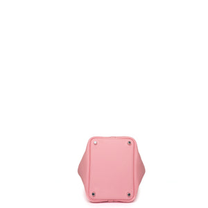 HERMES PICOTIN 18 LOCK BAG CLEMENCE 3Q ROSE SAKURA STAMP W SHW
