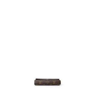 LOUIS VUITTON COATED CANVAS CONTINENTAL WALLET