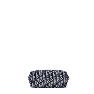 CHRISTIAN DIOR MEDIUM DIORTRAVAL NOMAD POUCH BLUE OBLIQUE