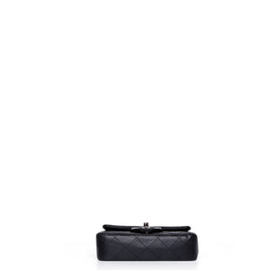 CHANEL MINI CLASSIC FLAP LAMSKIN BLACK