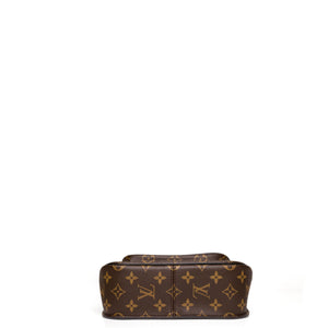 LOUIS VUITTON PASSY MONOGRAM CANVAS BLACK/GOLD HARDWARE (MICROCHIP)