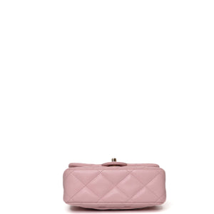 CHANEL 25P TOP HANDLE MINI FLAP BAG （MICROCHIP)