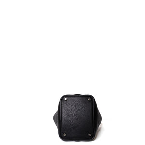 HERMES PICOTIN 18 LOCK BAG CLEMENCE BLACK SHW STAMP Y