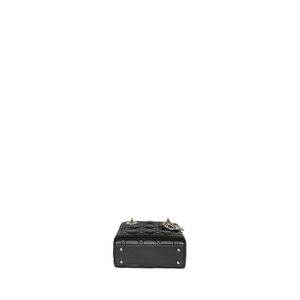 DIOR MINI LADY DIOR BAG BLACK GHW