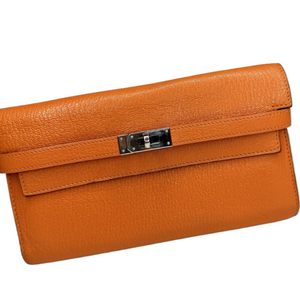 HERMES KELLY WALLET SHW STAMP SQUARE O