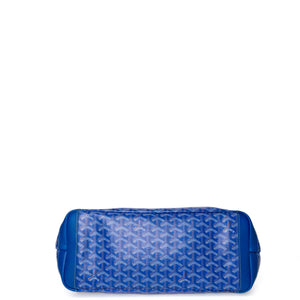 GOYARD ARTOIS GM TOTE BAG GOYARDINE CANVAS/CALFSKIN BLUE SHW