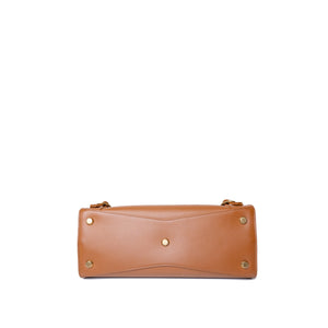 BALENCIAGA SMALL NEO CLASSIC CITY BAG IN BROWN