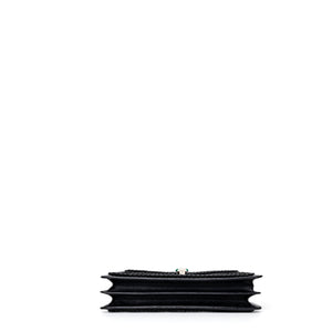 BVLGARI SERPENTI FOREVER SHOULDER BAG BLACK CALF SKIN