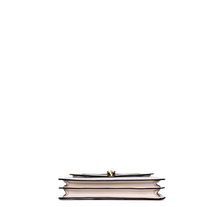 BVLGARI SEPRENTI FOREVER SHOULDER BAG WHITE GHW