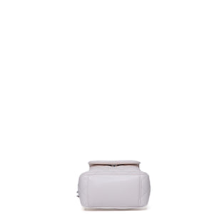 CHANEL 24C MINI BACKPACK / CROSSBODY BAG WHITE CALFSKIN LEATHER SHW