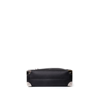 LOUIS VUITTON SIDE TRUNK MM BLACK CALFSKIN LEATHER SHW