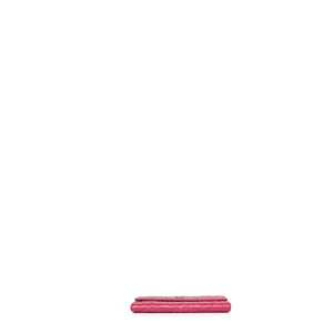 CHANEL CAMELLIA PINK LARGE FLAP WALLET