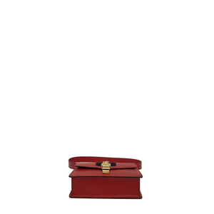 GUCCI SMALL SYLVIA BAG RED GHW