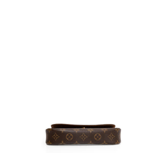 LOUIS VUITTON IVY WALLET OF CHAIN MONOGRAM CANVAS GHW