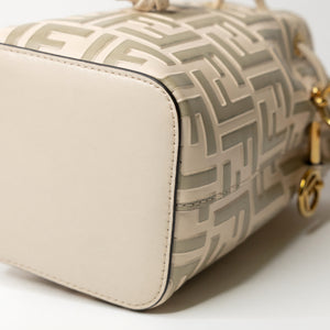 FENDI MON TRESOR MINI BUCKET BAG BEIGE GHW