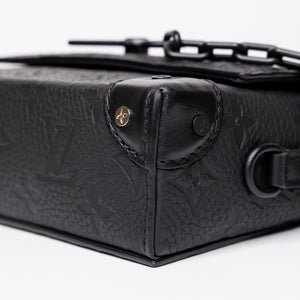 LOUIS VUITTON STEAMER WEARABLE WALLET BLACK BHW