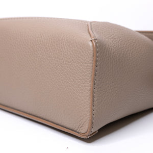 LOEWE MINI PUZZLE BAG SAND CALFSKIN GHW