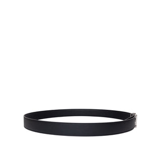 HERMES SIZE 100 H BELT BUCKEL REVERSIBLE BELT BLACK