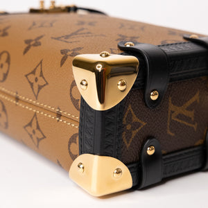LOUIS VUITTON MONOGRAM REVERSE CANVAS SIDE TRUNK