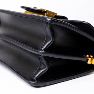 LOUIS VUITTON MINI DAUPHINE BLACK EPI LEATHER GHW