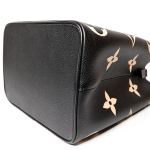 LOUIS VUITTON NEONOE BLACK LEATHER