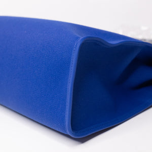 HERMES HERBAG ZIP 31 BLUE ELECTRIQUE / BLACK SHW STAMP Z