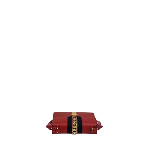 GUCCI SMALL SYLVIA BAG RED GHW