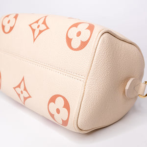 LOUIS VUITTON SPEEDY BANDOULIERE 20 CREAM / PINK GHW