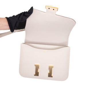 HERMES CONSTANCE 24 EPSOM NATA GHW STAMP Z