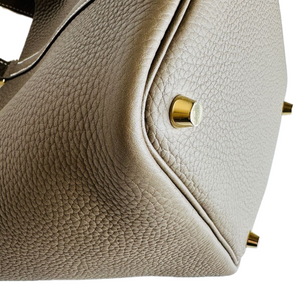 HERMES PICOTIN LOCK 18 ETOUPE GHW STAMP K