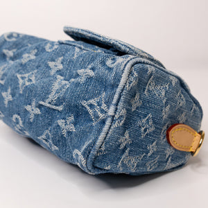 LOUIS VUITTON NANO SPEEDY DENIM