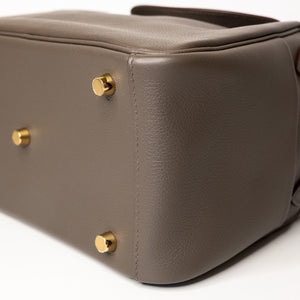 HERMES LINDY 26 EVERCOLOR GRIS ETAIN GHW STAMP Z