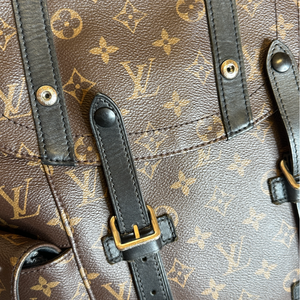LOUIS VUITTON CHRISTOPHER BACKPACK MONOGRAM BROWN