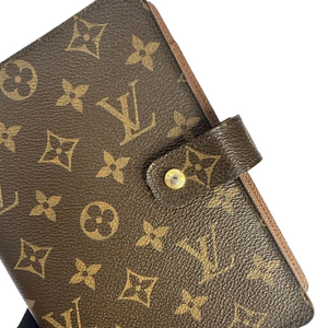 LOUIS VUITTON MEDIUM RING AGENDA COVER R20105