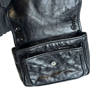 SAINT LAURENT BABY NIKI BAG CALFSKIN SO BLACK
