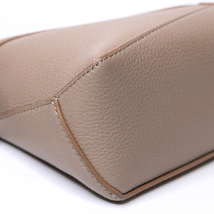 LOEWE MINI PUZZLE BAG SAND CALFSKIN GHW